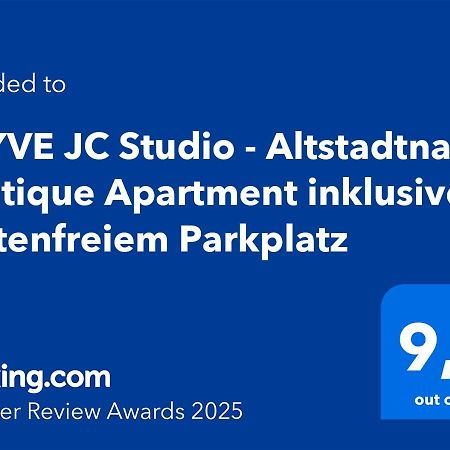Aryve Jc Studio - Altstadtnahes Boutique Apartment Inklusive Kostenfreiem Parkplatz Erfurt Eksteriør billede