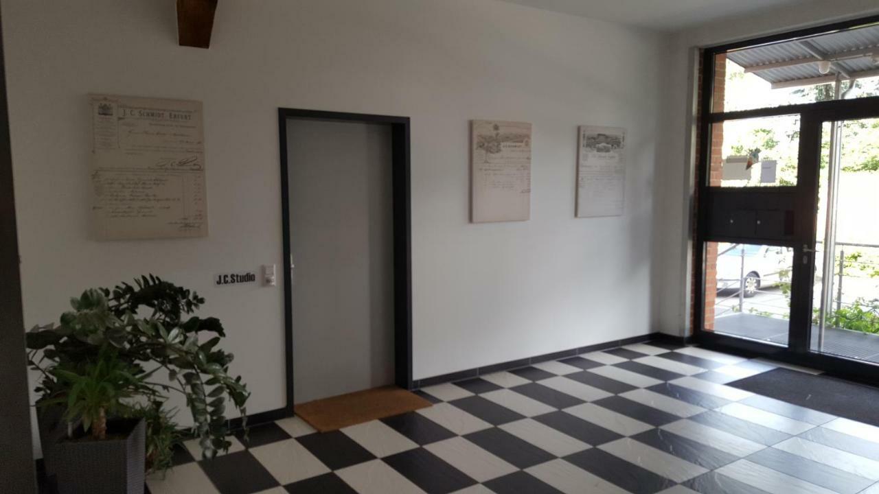 Aryve Jc Studio - Altstadtnahes Boutique Apartment Inklusive Kostenfreiem Parkplatz Erfurt Eksteriør billede